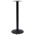Pata de mesa de bistró negra Ø43x107 cm Hierro
