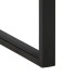 Mesa consola multicolor madera maciza reciclada 100x35x75