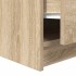 Mesa de centro con cajones roble Sonoma 100x100x40