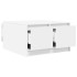 Mesa de centro con cajones blanca 70,5x70x40