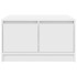 Mesa de centro con cajones blanca 70,5x70x40
