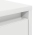 Mesa de centro con cajones blanca 70,5x70x40