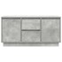 Mueble de TV con luces LED gris hormigón 100x41x50