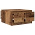 Mesa de centro con cajones madera vieja 70,5x70x40