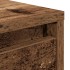 Mesa de centro con cajones madera vieja 70,5x70x40