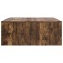 Mesa de centro con cajones roble ahumado 100x100x40
