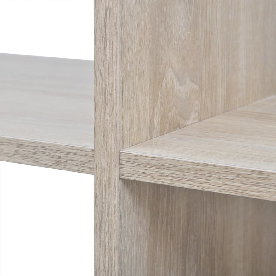 Estantería librería en forma de escalera 142 cm color