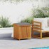 Cojines para exterior 60x50x61 cm madera maciza