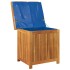 Cojines para exterior 60x50x61 cm madera maciza