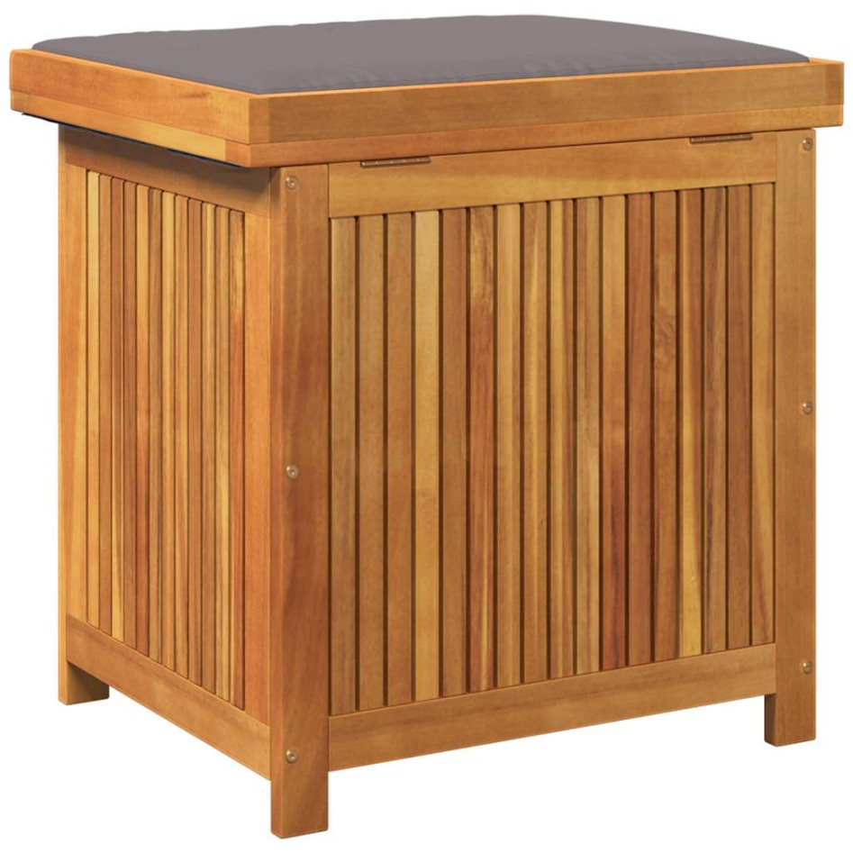 Cojines para exterior 60x50x61 cm madera maciza