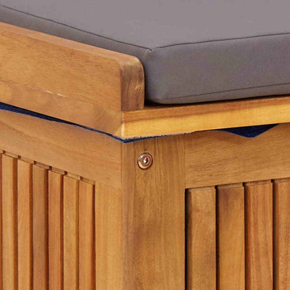 Cojines para exterior 60x50x61 cm madera maciza