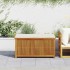 Cojines para exterior 113x50x60,5 cm madera maciza