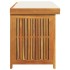 Cojines para exterior 113x50x60,5 cm madera maciza