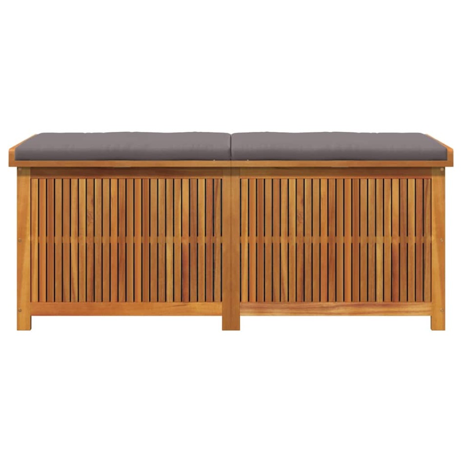 Cojines para exterior 150x50x60,5 cm madera maciza