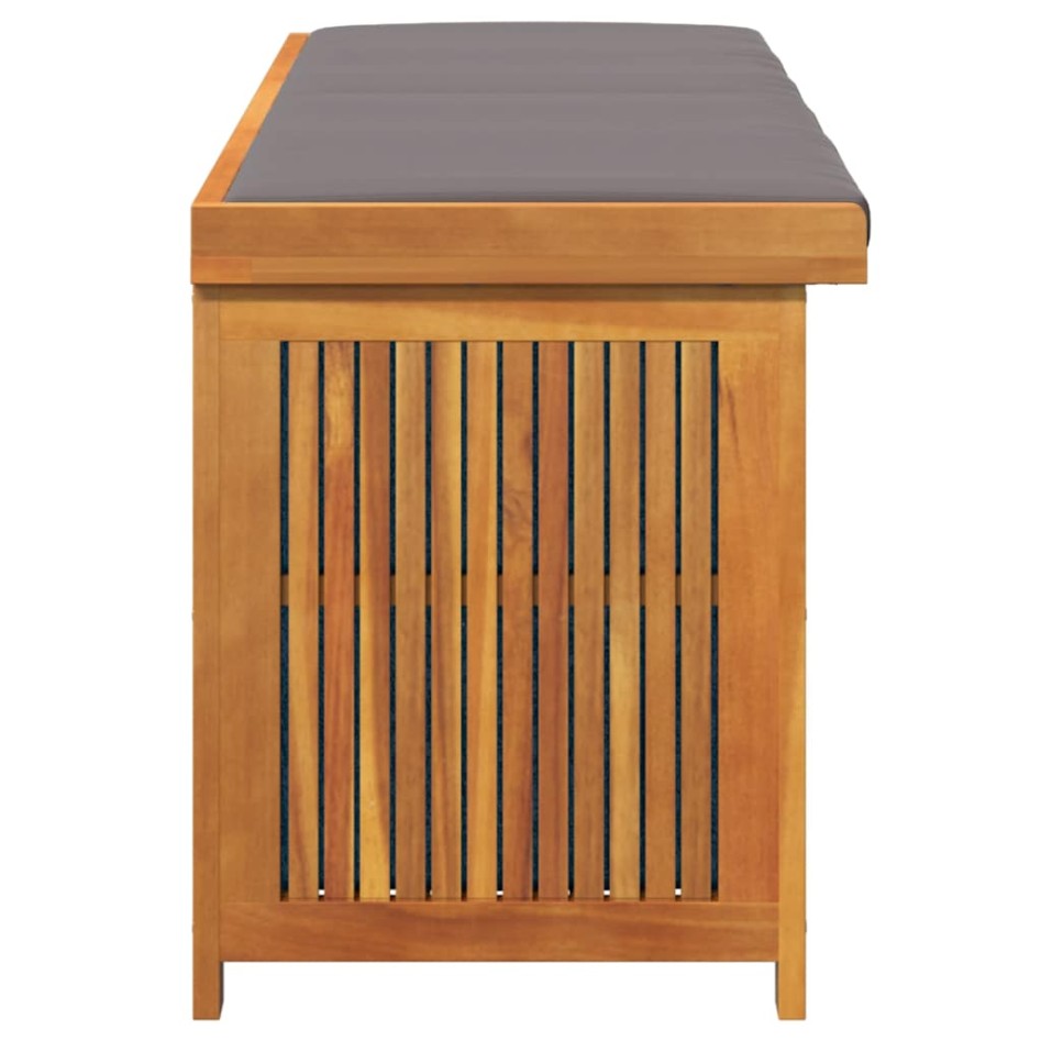 Cojines para exterior 150x50x60,5 cm madera maciza