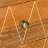Aparador de madera maciza de mango 85x40x70