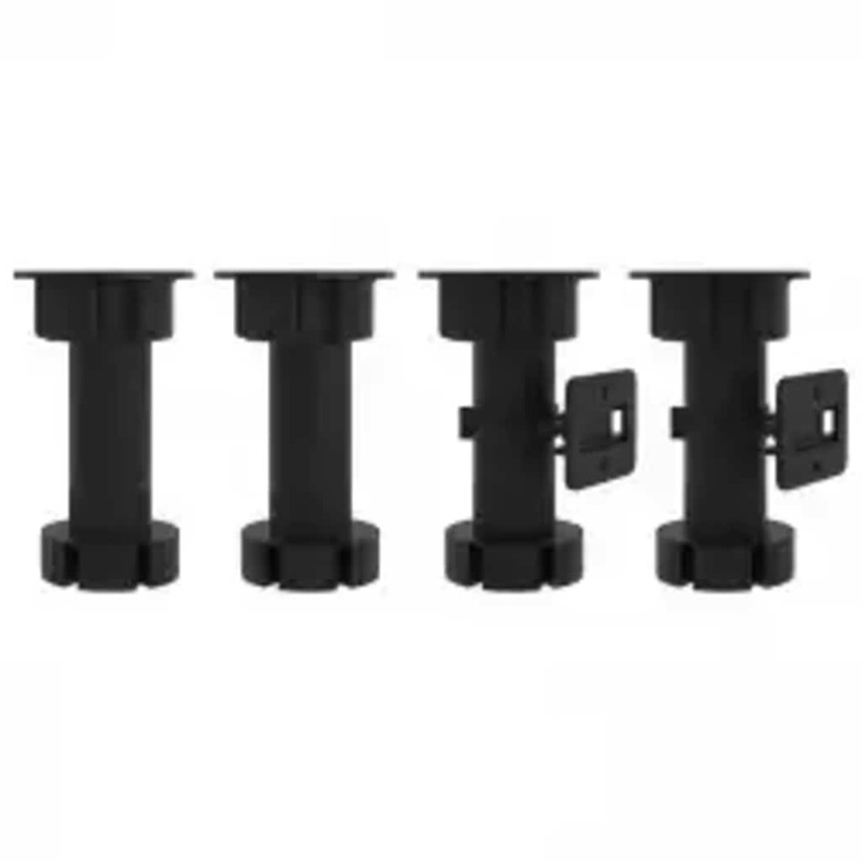 Armario de microondas contrachapada marrón roble 60x57x207