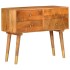 Aparador de madera maciza de mango 85x40x70