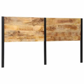 Cabecero 200 cm Madera Maciza Mango y