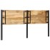 Cabecero 200 cm Madera Maciza Mango y