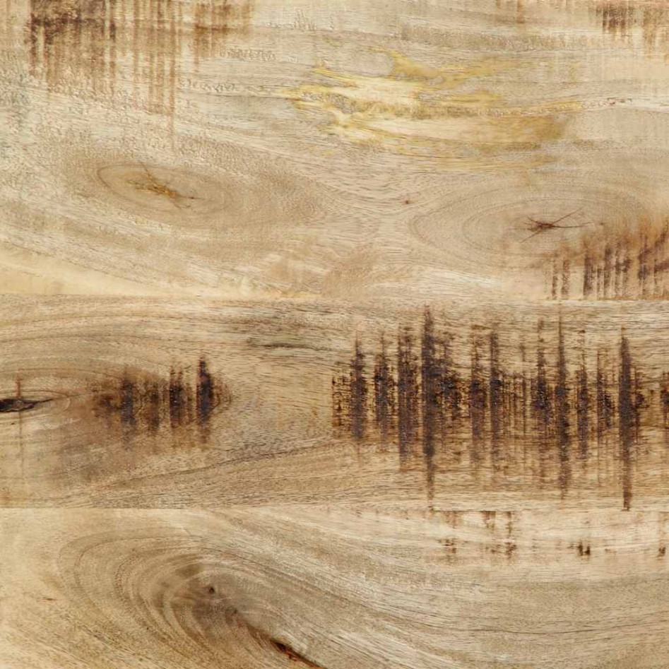 Cabecero 200 cm Madera Maciza Mango y