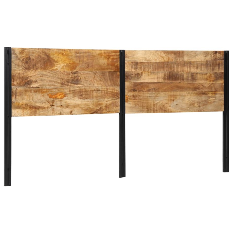 Cabecero 200 cm Madera Maciza Mango y
