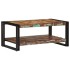Mesa de centro multicolor 90x50x38 cm madera maciza