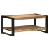 Mesa de centro 90x50x38 cm de madera maciza de
