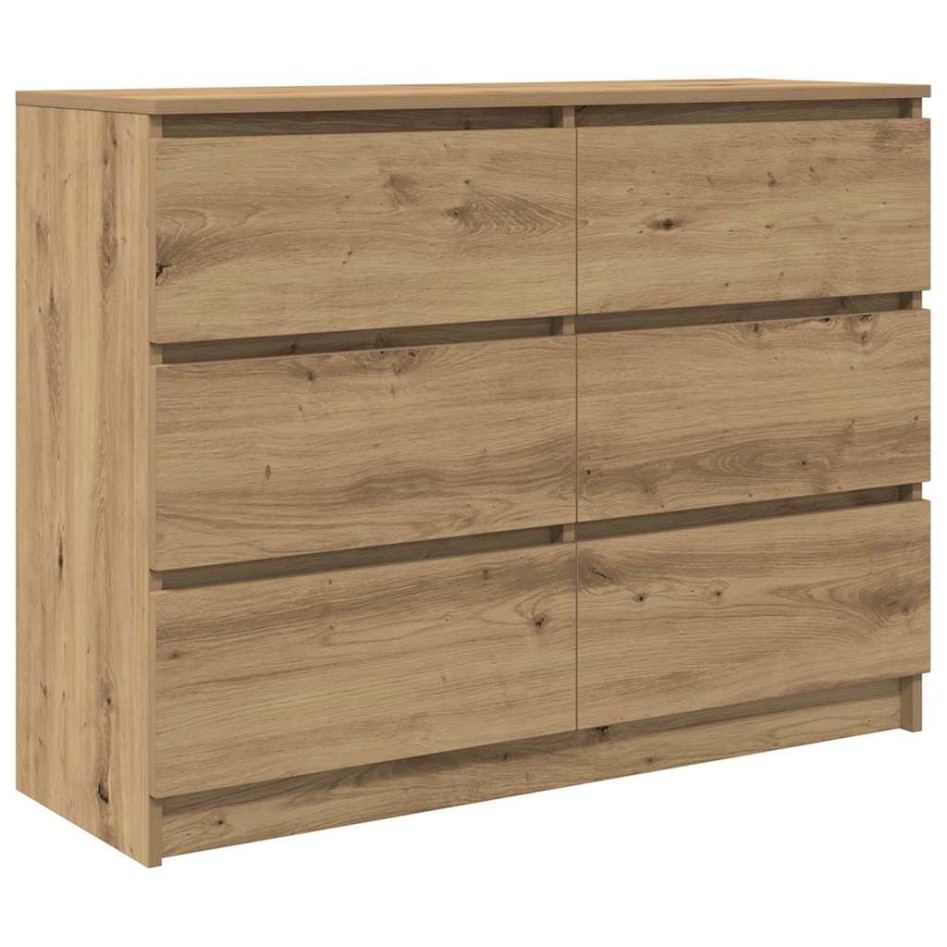 Aparador Artisan Roble 100x35x76 cm Madera de