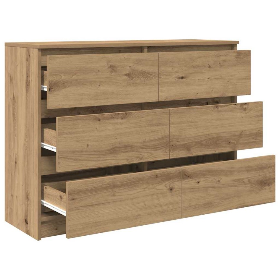 Aparador Artisan Roble 100x35x76 cm Madera de