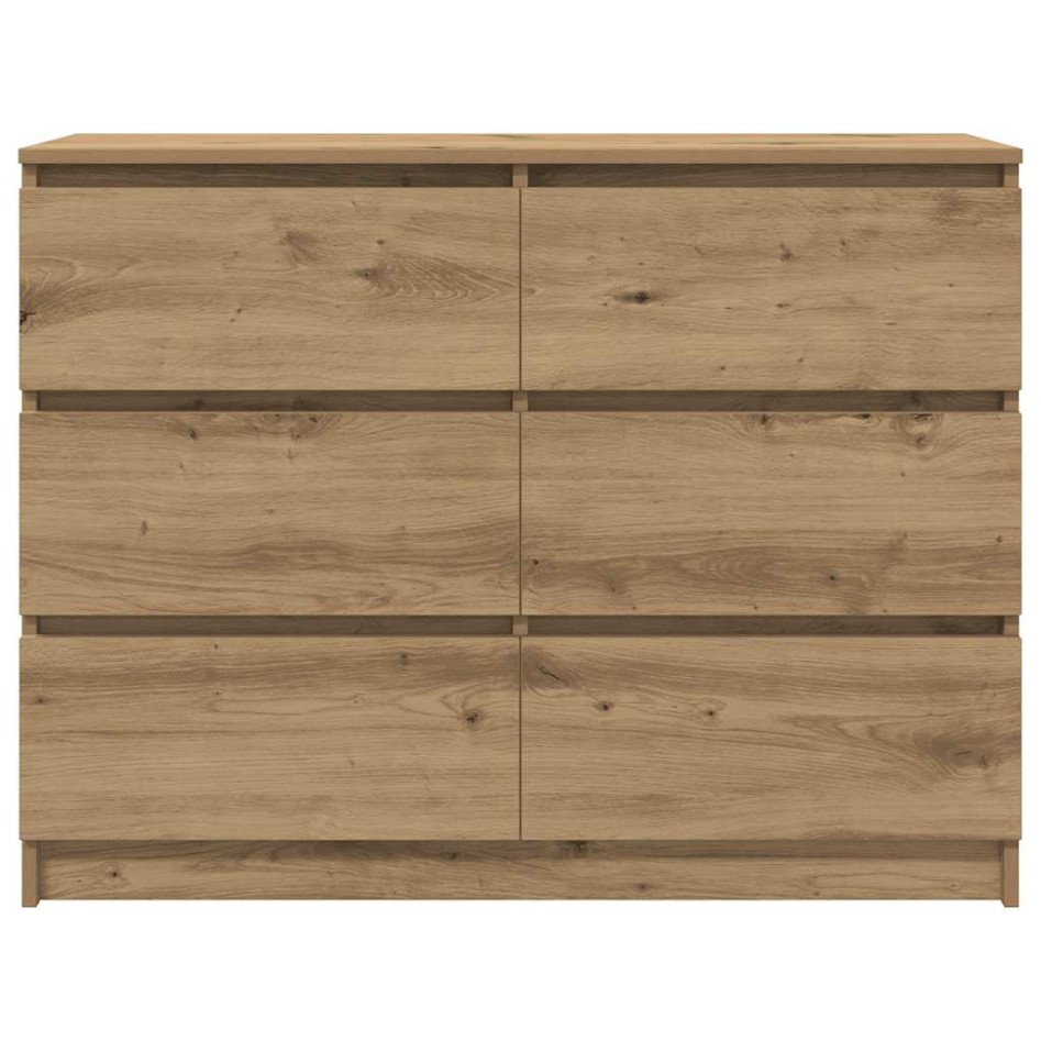 Aparador Artisan Roble 100x35x76 cm Madera de