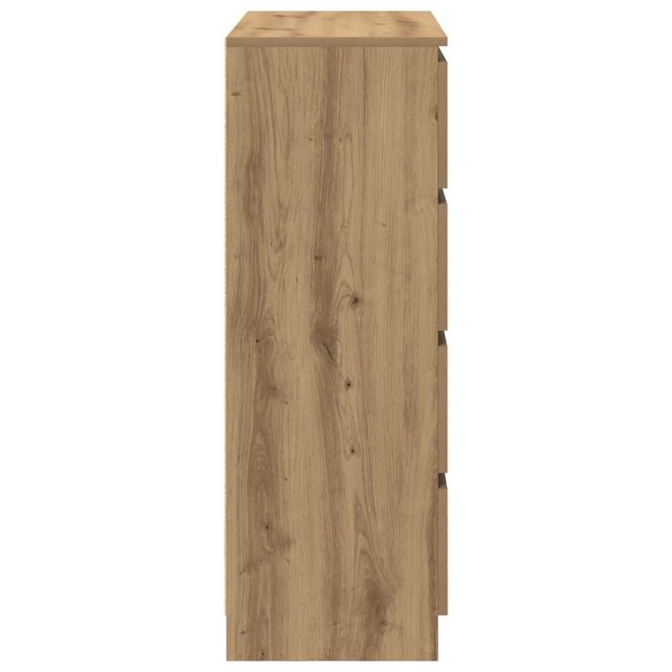 Aparador Artisan Roble 80x35x99 cm Madera de