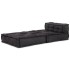 Puf modular tela antracita