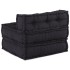 Puf modular tela antracita