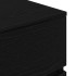 Mesillas de noche con 3 cajones 2 uds. Negro 39x35x65