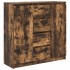 Aparador con cajones roble ahumado 100,5x35x98,5