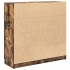 Aparador con cajones roble ahumado 100,5x35x98,5