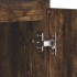 Aparador con cajones roble ahumado 100,5x35x98,5