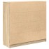 Aparador con cajones roble Sonoma 100,5x35x98,5