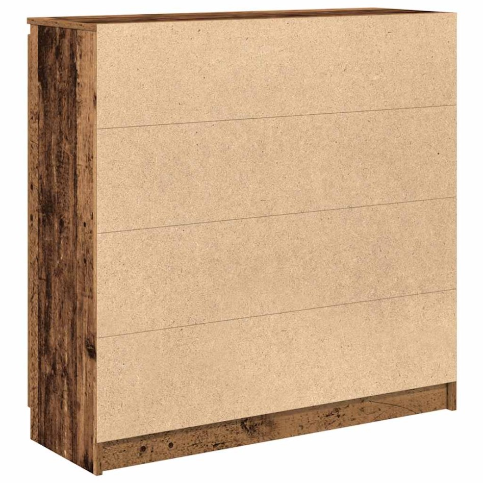 Aparador con cajones madera vieja 100,5x35x98,5