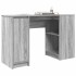 Escritorio Sonoma gris 120x42x76 cm madera de