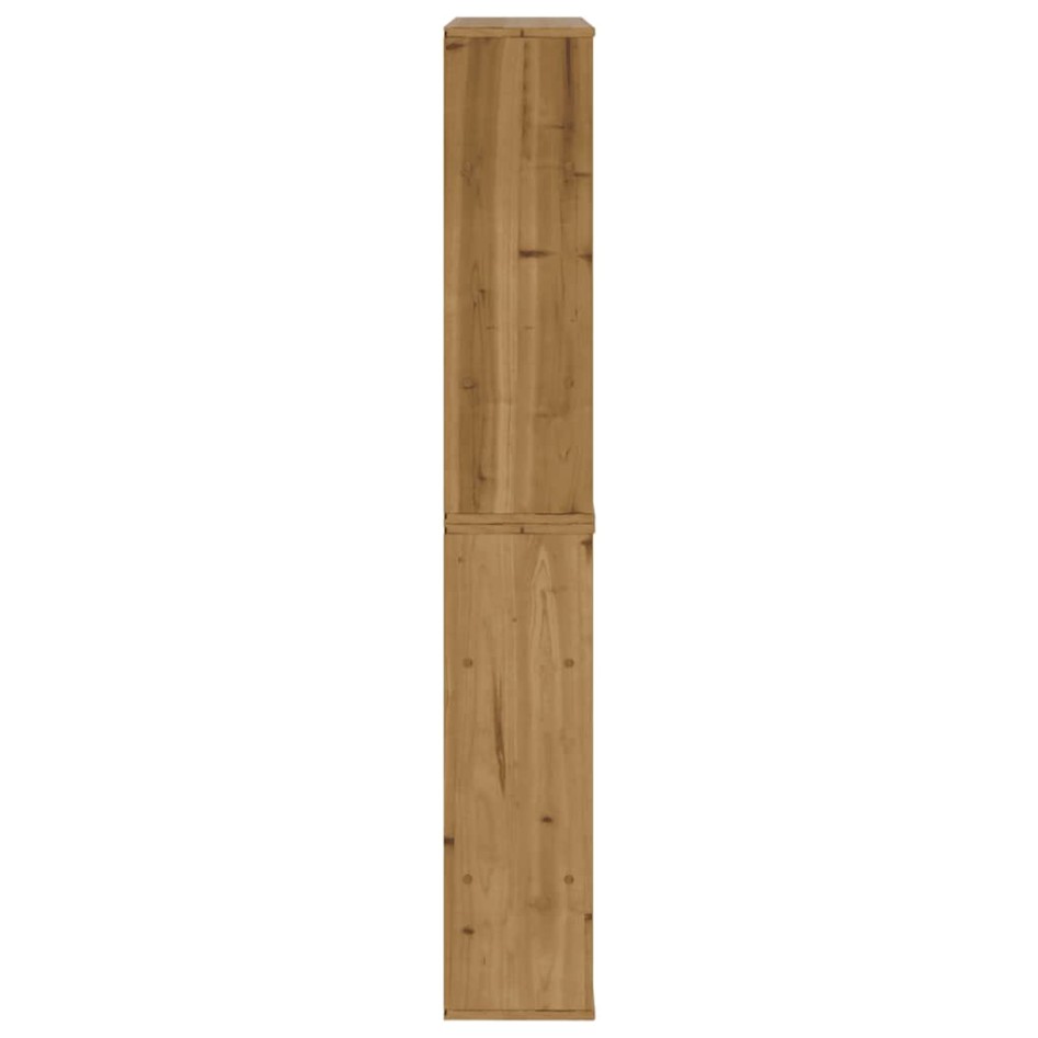 Armarios auxiliares 4 uds ODDA 40x24x79 cm Madera maciza