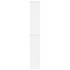 Armarios auxiliares 6 uds ODDA blanco 40x24x79 cm madera