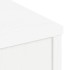 Armarios auxiliares 5 uds ODDA blanco 40x24x79 cm madera