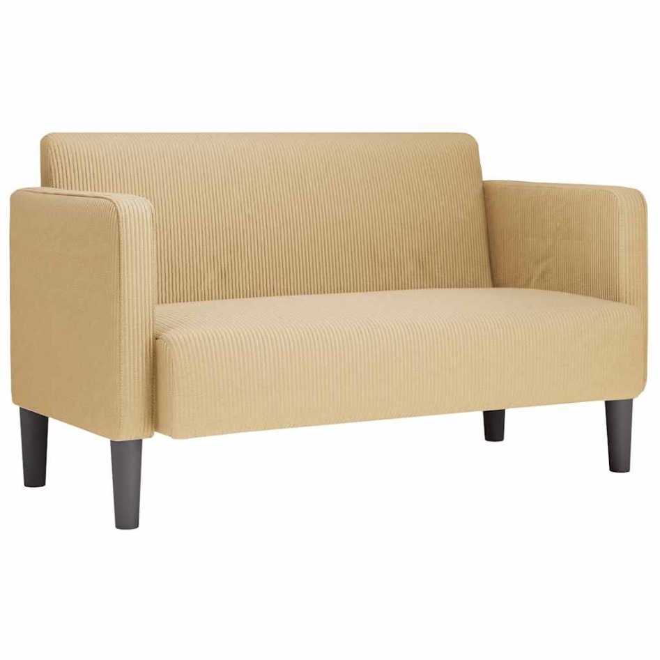 Sofá Loveseat verde claro gris 109 cm tejido de