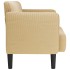 Sofá Loveseat verde claro gris 109 cm tejido de