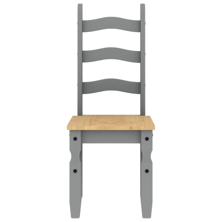 Juego de comedor Panama 5 pzas madera maciza de pino