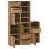 Armarios auxiliares 5 uds ODDA 40x24x79 cm Madera maciza