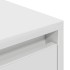 Mueble de TV de madera de ingeniería blanco 188,5x41x50