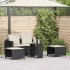 Set de muebles de jardín 5 pzas y cojines apilables